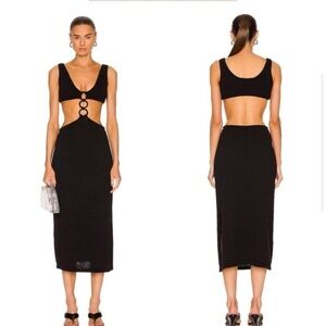 Mert Dress in Black Cult Gaia